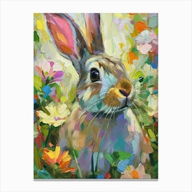 Tans Rabbit Painting 4 Canvas Print