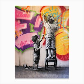 Banksy Canvas Print