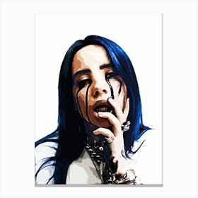 Billie Elish 7 Canvas Print