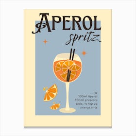 Aperol Spritz 2 Canvas Print