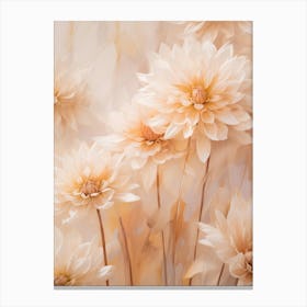 Boho Dried Flowers Chrysanthemum 2 Canvas Print