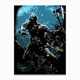 God Of War 6 Canvas Print