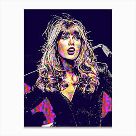 Taylor Swift 17 Canvas Print