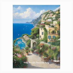 Villa Treville Canvas Print