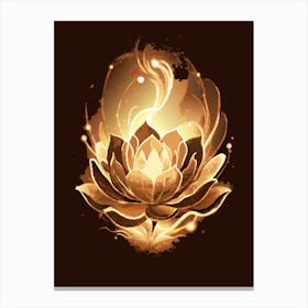 Lotus Flower 4 Canvas Print