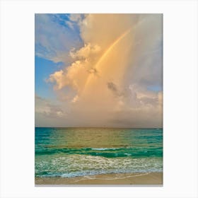 Cancun Rainbow Canvas Print