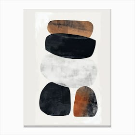 Chicoutimi Stone Park Bauhaus Minimalist Canvas Print