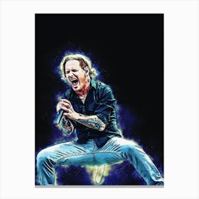 Spirit Of Corey Taylor Canvas Print