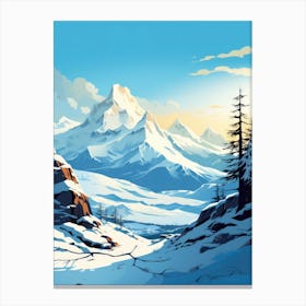 Winter Landscape 1 Canvas Print