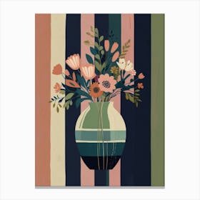 Flowers In A Vase Canvas Print Canvas Print