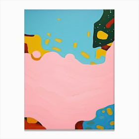 Pop Colour Abstract Painting 2 Canvas Print