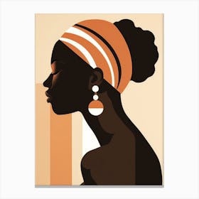 African Woman 13 Canvas Print