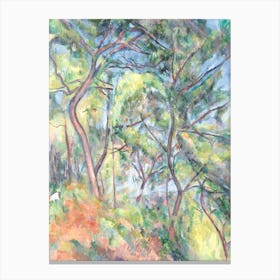 Undergrowth, Paul Cézanne Canvas Print