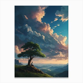 Lone Tree 3 Canvas Print