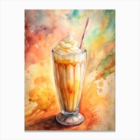 Almond Milk Shake India Canvas Print