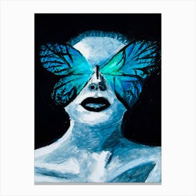 Butterfly Eyes Canvas Print