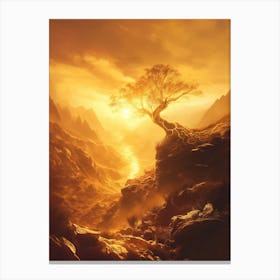 Lone Tree 5 Canvas Print