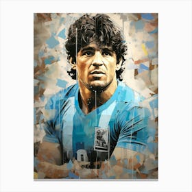 Diego Maradona (1) Canvas Print