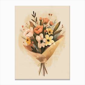 Bouquet Of Flowers 5 Canvas Print