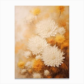 Chrysanthemums 7 Canvas Print