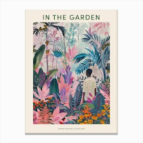 In The Garden Poster Ganna Walska Lotusland Usa 4 Canvas Print