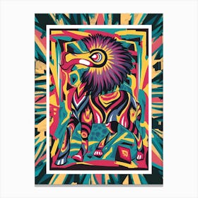 Psychedelic Horse Canvas Print