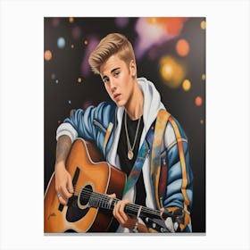 Justin Bieber 1 Canvas Print