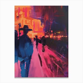 London At Night Canvas Print