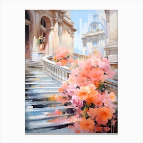 Floral Paris 3 Canvas Print