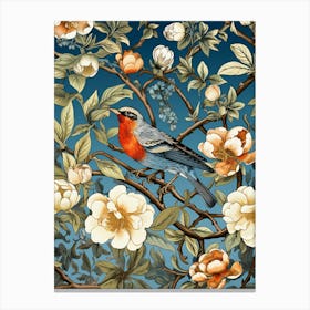 Bird On A Branch 48 Canvas Print