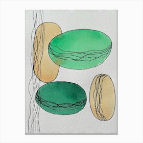 Macarons Canvas Print