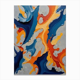 Abstract Abstract Painting 1 Canvas Print