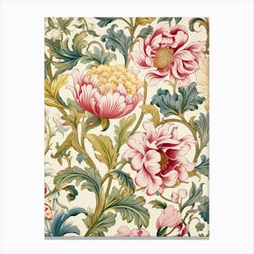 Floral Wallpaper 174 Canvas Print