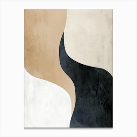 Soft Echoes Of Time Minimalist Style Canvas Print