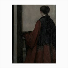 Portrait Of A Lady Canvas Print