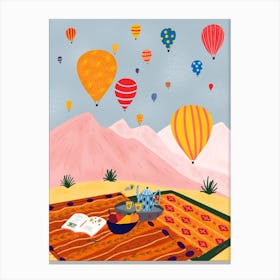Hot Air Balloon Turkey Canvas Print
