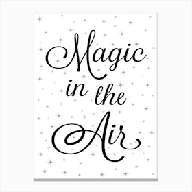 Magic in the Air Xmas typography 1 Leinwandbilder