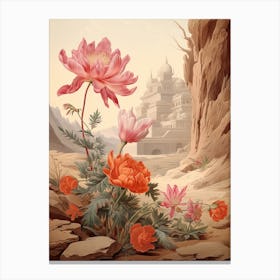 Chinese Fringe Flower Victorian Style 1 Canvas Print