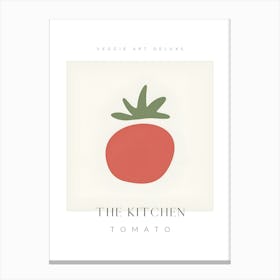 Kitchen Tomato Canvas Print