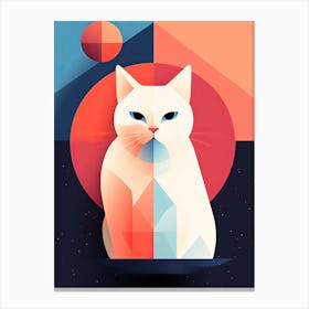 Cat In Space Canvas Print