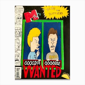 Wanted Canvas Print