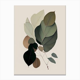 Eucalyptus  Leaf Rousseau Inspired Canvas Print