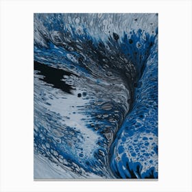 'Blue Wave' 1 Canvas Print