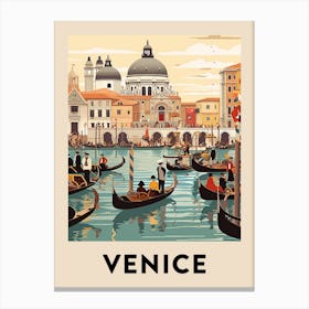 Vintage Travel Poster Venice 9 Canvas Print