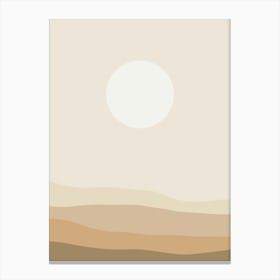 Desert Landscape 9 Canvas Print
