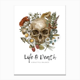 Life And Death Canvas Print