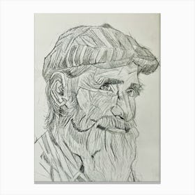 An old man Canvas Print