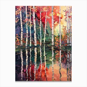 Birch Trees 15 Canvas Print