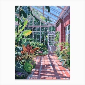 Kew Gardens London Parks Garden 2 Painting Canvas Print