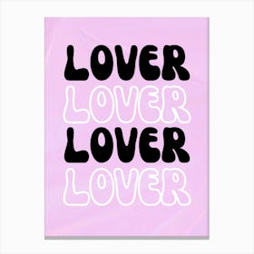 Lover Lover Canvas Print